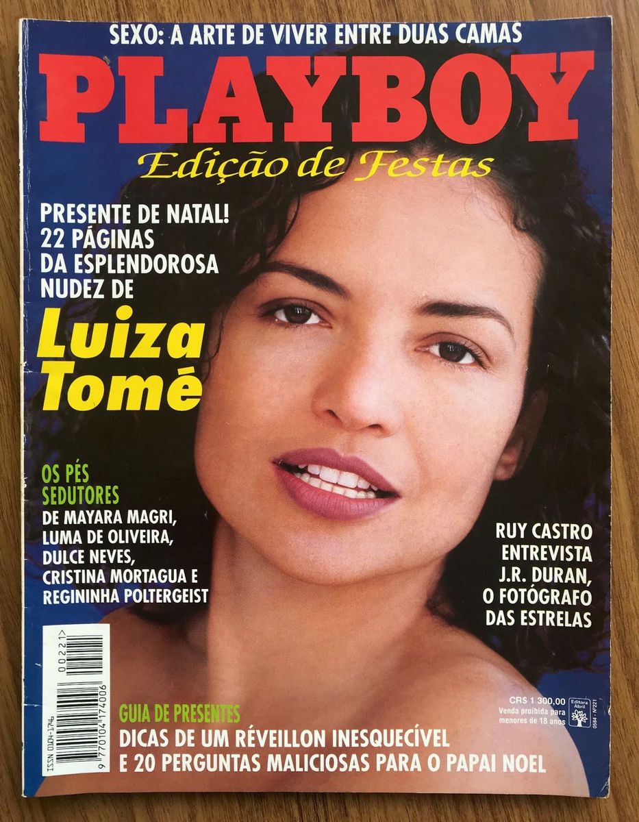 Revista Playboy Dezembro De 1993 Luiza Tomé Livro Editora Abril Usado 30556051 Enjoei 2907