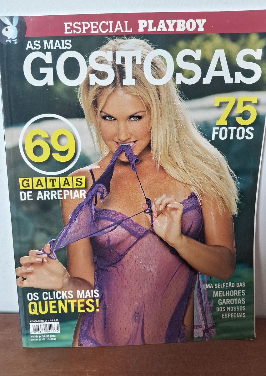 Revista Playboy Especial As Mais Gostosas 69 Gatas de Arrepiar Ed. Especial  | Cacareco Playboy Usado 104389943 | enjoei