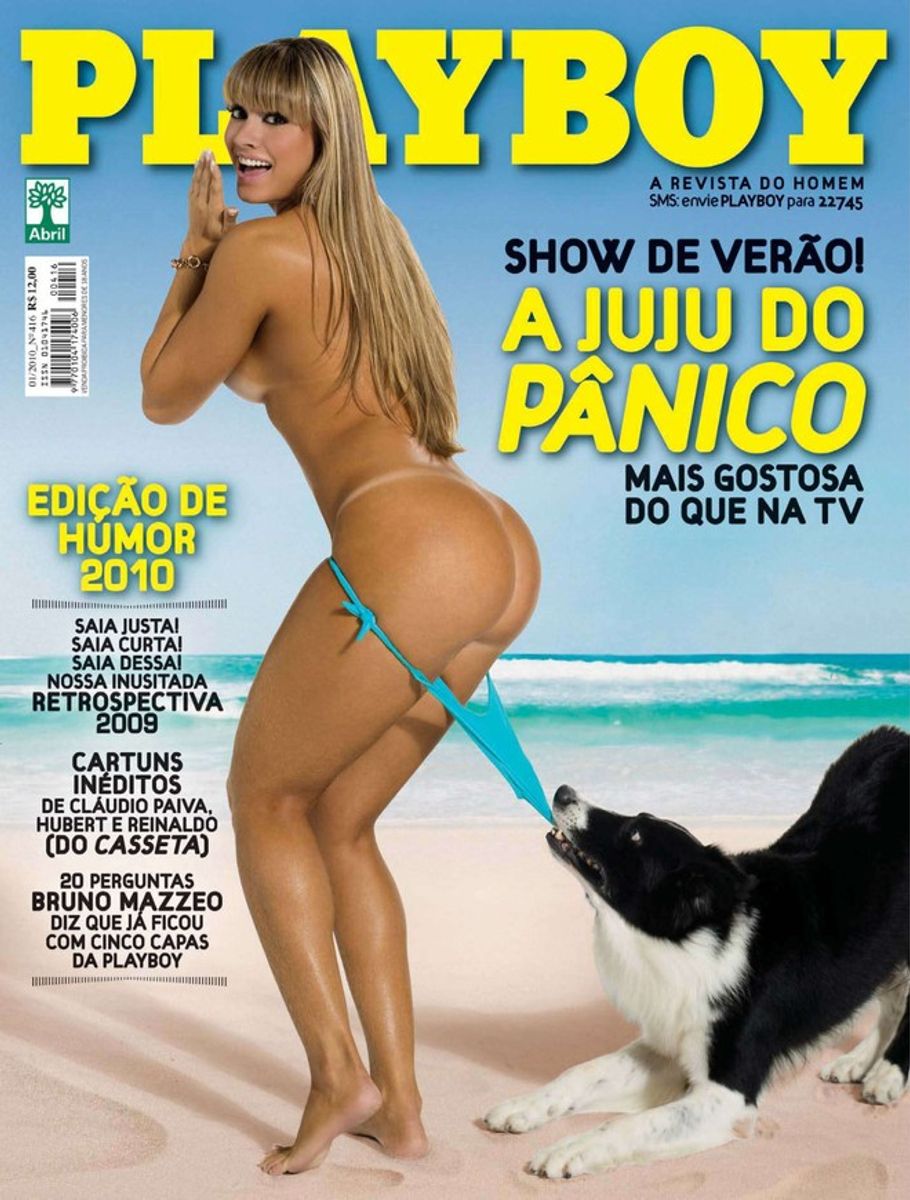 Revista Playboy Juju Salimeni Nº 411 01/2010 | Editora Abril Usado 80182626  | enjoei