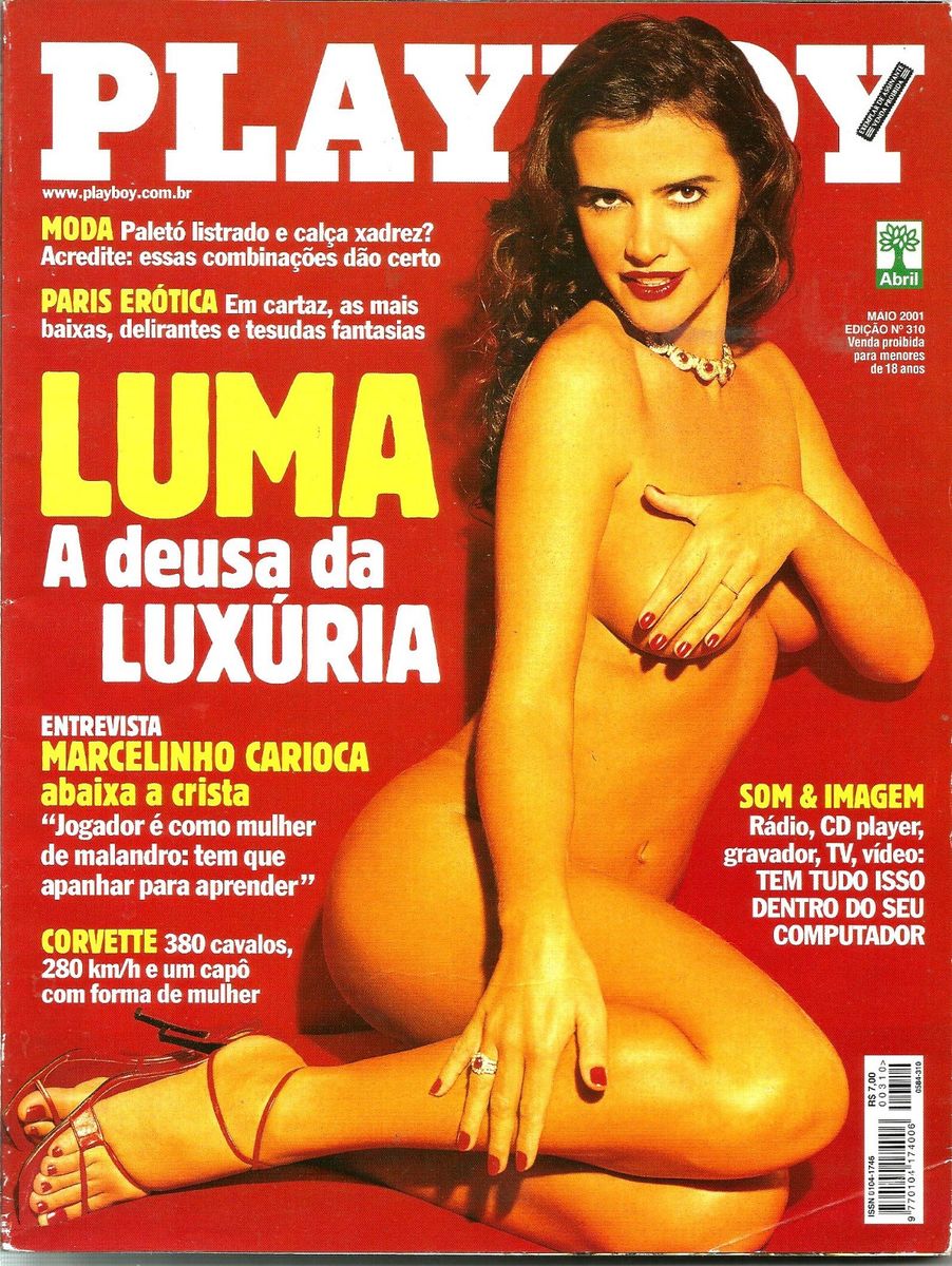 Revista Playboy Luma de Oliveira | Playboy Usado 82713846 | enjoei