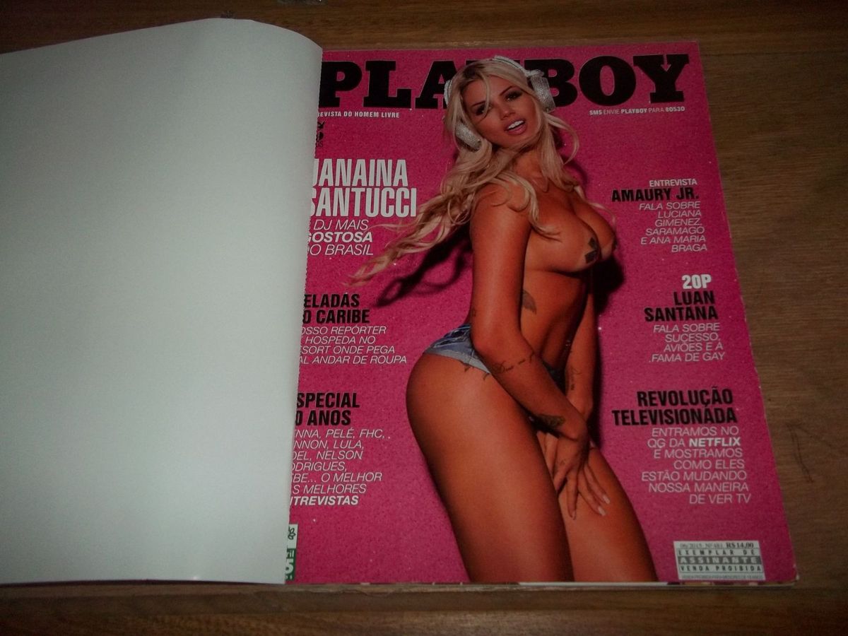 Revista Playboy Nº 470 - Janaina Santucci | Cacareco Playboy Usado 38195576  | enjoei