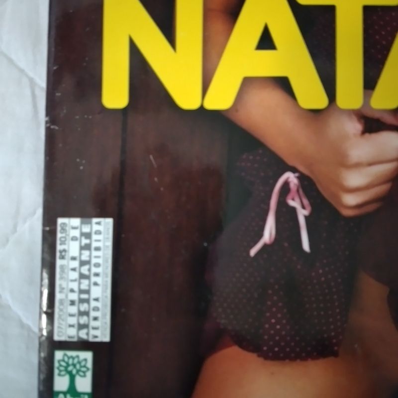 Playboy Nº 357 - Natália (Big Brother Brasil) Revista com Pôster - Abril  2005 - Casa do Colecionador