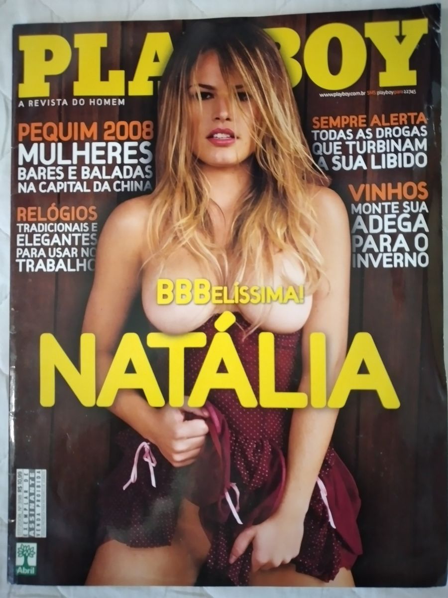 Revista Playboy – Roberta Brasil (Big Brother Brasil 6) – nº 370 – 04/2006