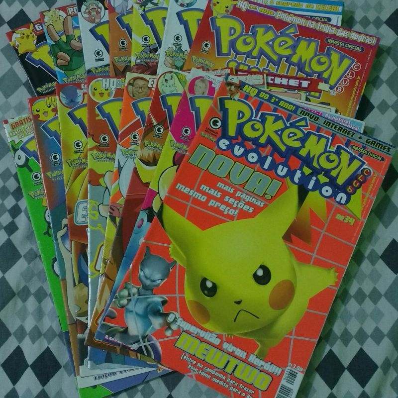 Revistas Pokémon club várias edição venha conferir compre a sua é complete  sua coleção