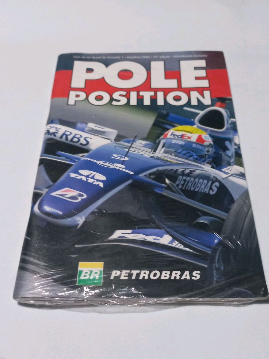 Revista Pole Position Formula 1 2006 | Livro Pole Position Nunca Usado ...