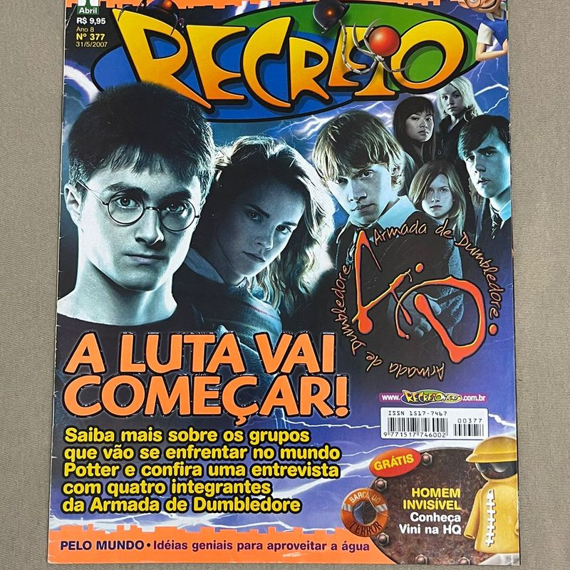 Revista Harry Potter Para Colecionador, Comprar Novos & Usados