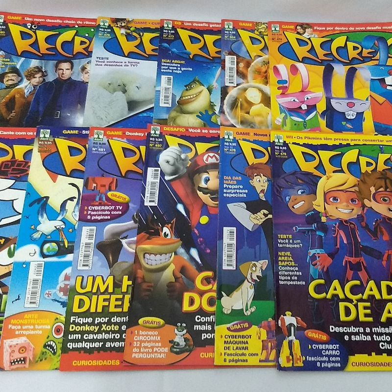 Revista Recreio Os Meninos De Carrossel Se Divertem X288