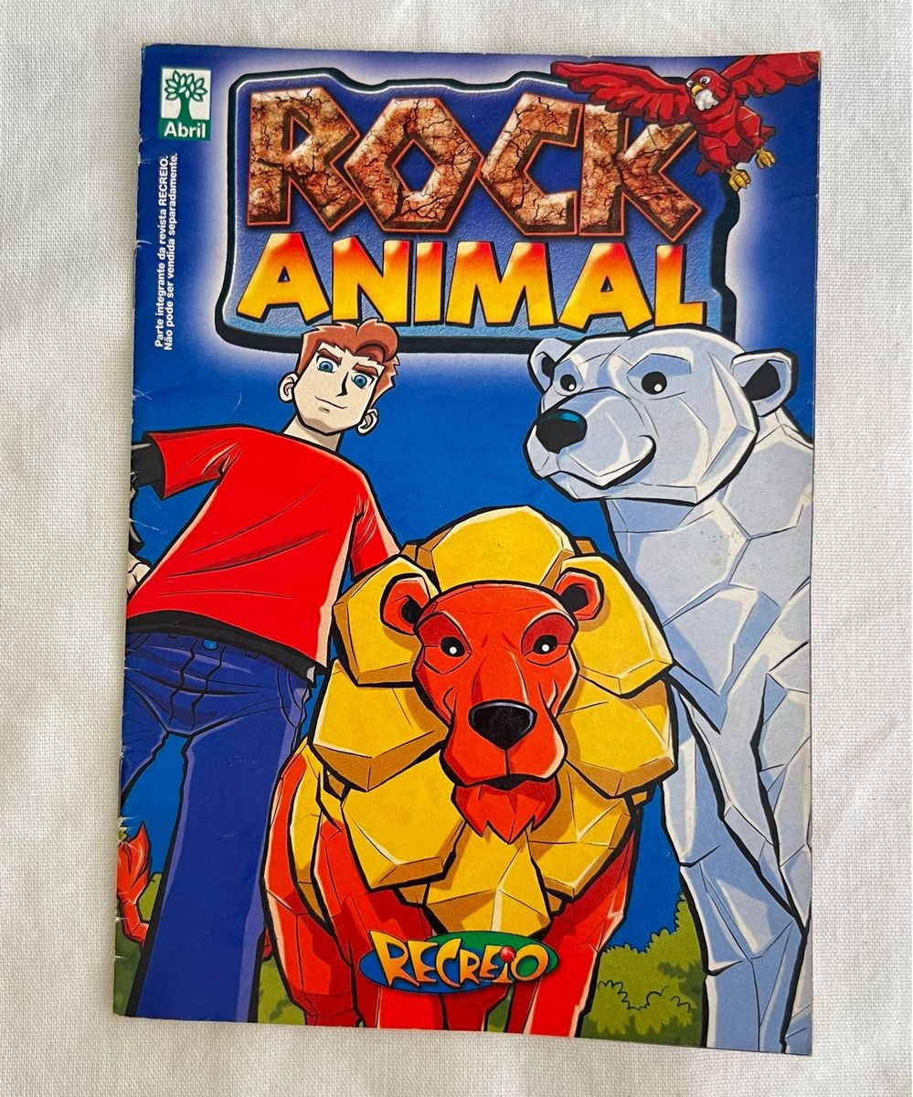 Revista Recreio - Rock Animal - Quadrinhos | Gibi | Livro Revista ...