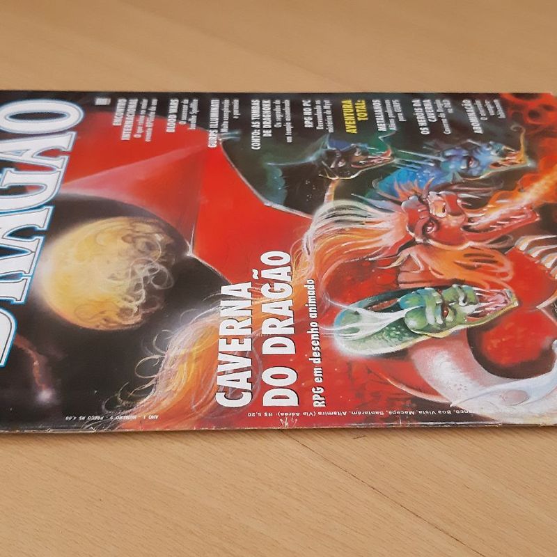Dragão Brasil Rpg Kit C/4 Revistas N°93/94/98/99