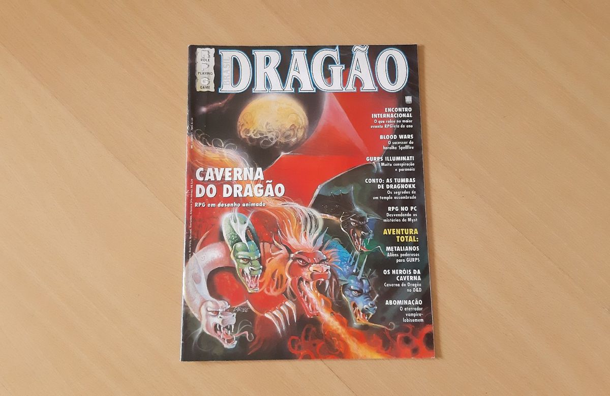 Dragão Brasil Rpg Kit C/4 Revistas N°93/94/98/99