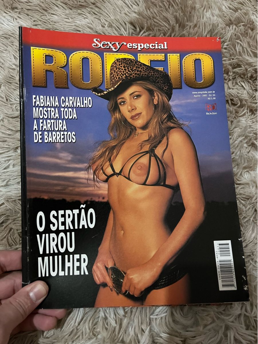 Revista Sexy Especial Fabiana Carvalho | Usado 105938425 | enjoei