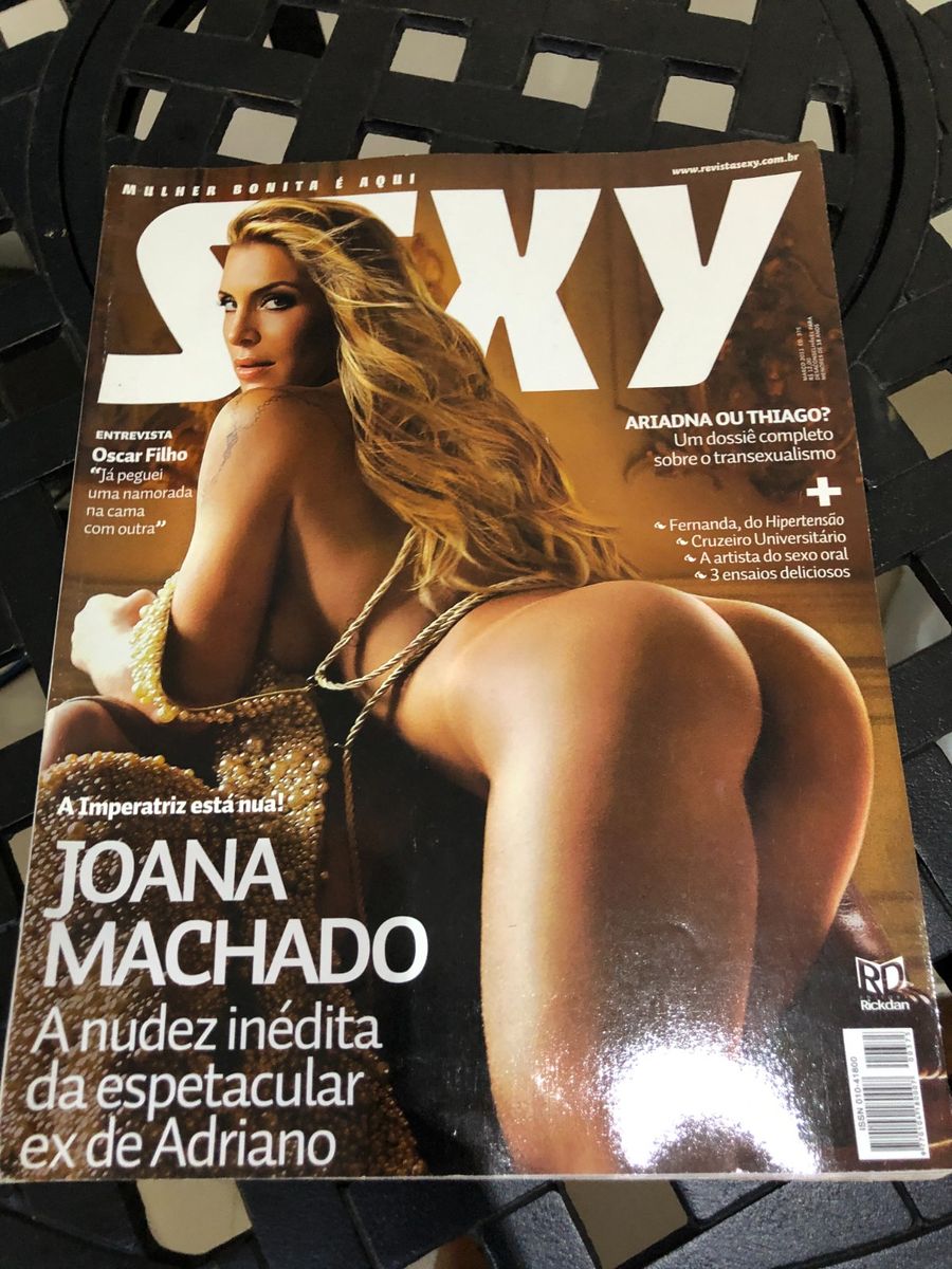 Revista Sexy: Joana Machado | Sexy Usado 104762184 | enjoei