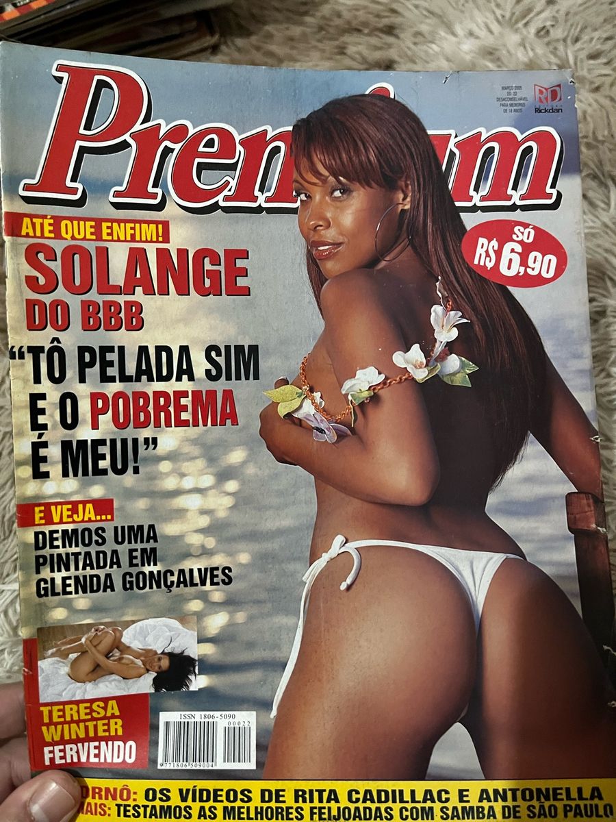 Revista Sexy Premium Solange Bbb | Usado 105494792 | enjoei