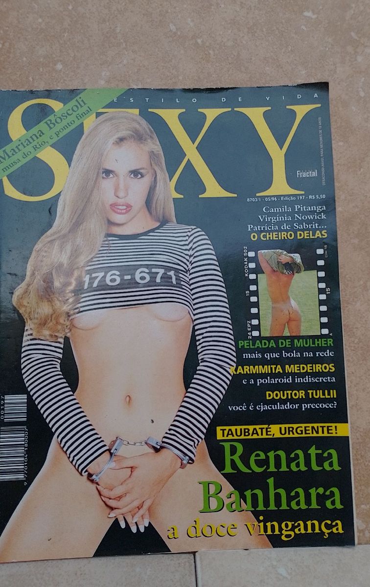 Revista Sexy Renata Banhara | Livro Revista Sexy Usado 104487956 | enjoei