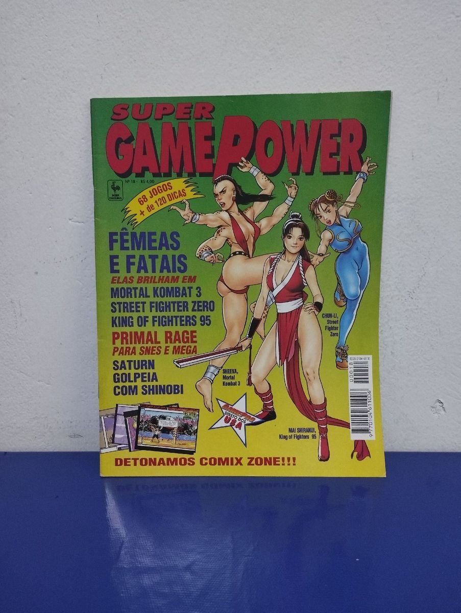 VENDO] Coleção Super Game Power - Livros e revistas - Nossa