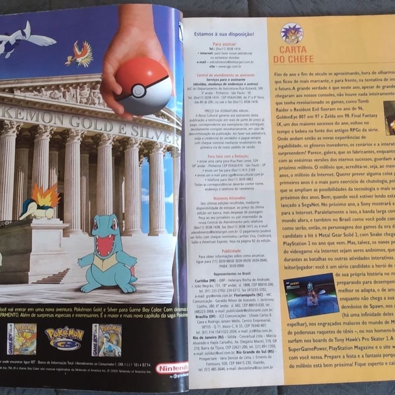 Revista Super Game Power Gold e Silver (GBC) Detonado N. 79 / Ano