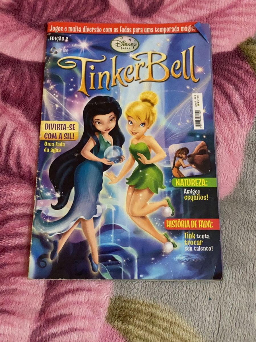 Revista Tinker Bell | Livro Tinker Bell Usado 73222413 | enjoei