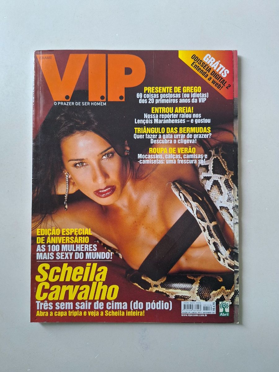 Revista Vip Especial 100 Mais Sexy Scheila Carvalho Xuxa Sandy Luma de  Oliveira Thalita Tiazinha | Vip Usado 105011285 | enjoei