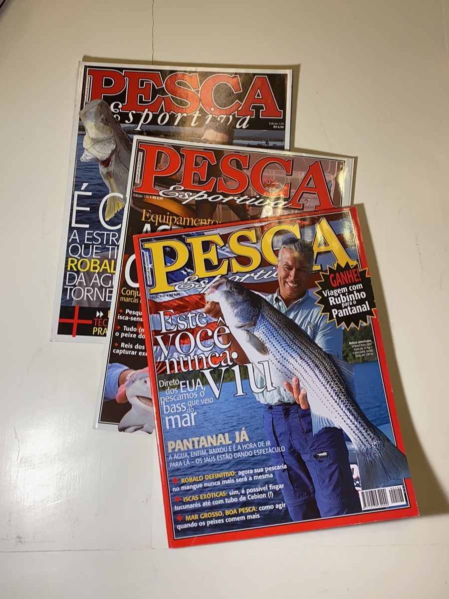 Revistas Pesca Esportiva Item P Esporte E Outdoor Usado 54280360 Enjoei 1671