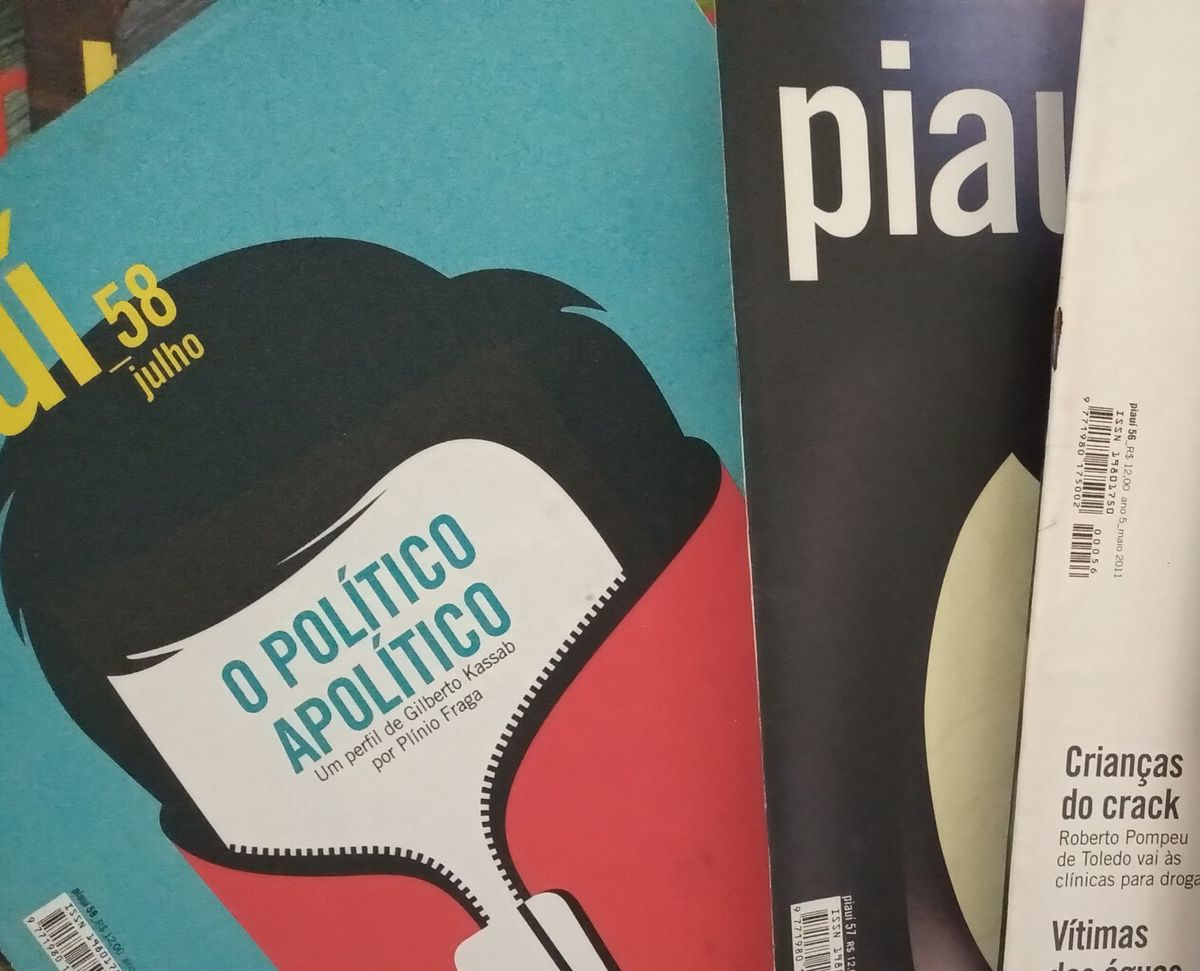 Revistas Piauí Livro Revista Piauí Usado 79325448 enjoei