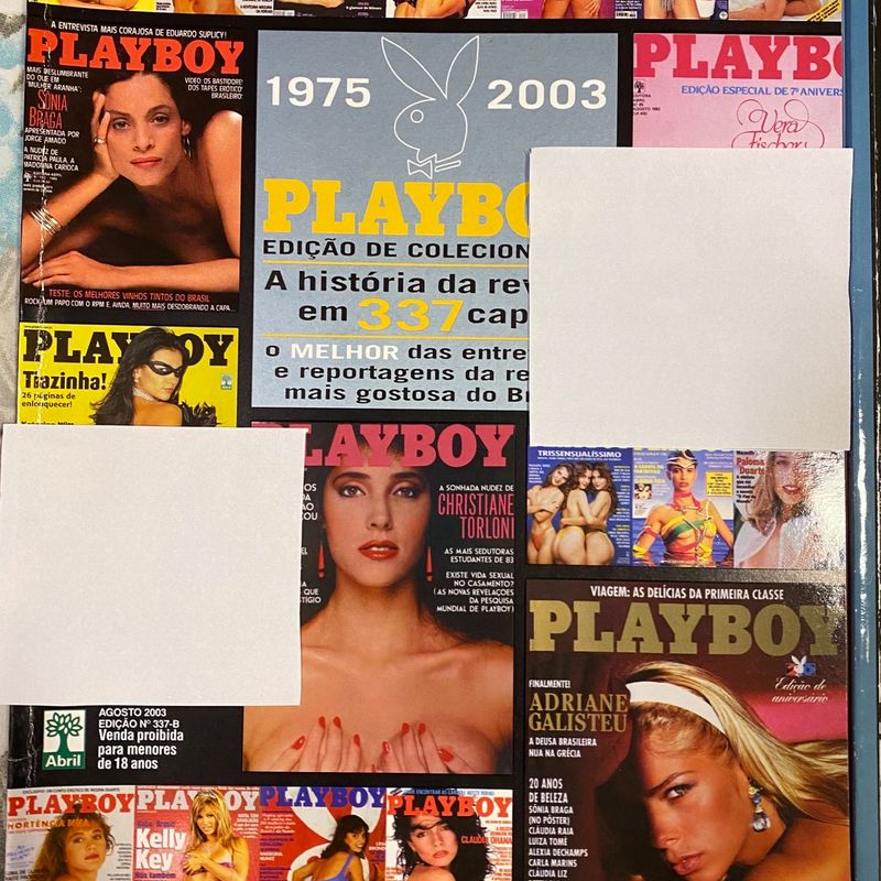 Playboy: colecionador publica acervo da revista na web - 22/11/2023 - Você  viu? - F5