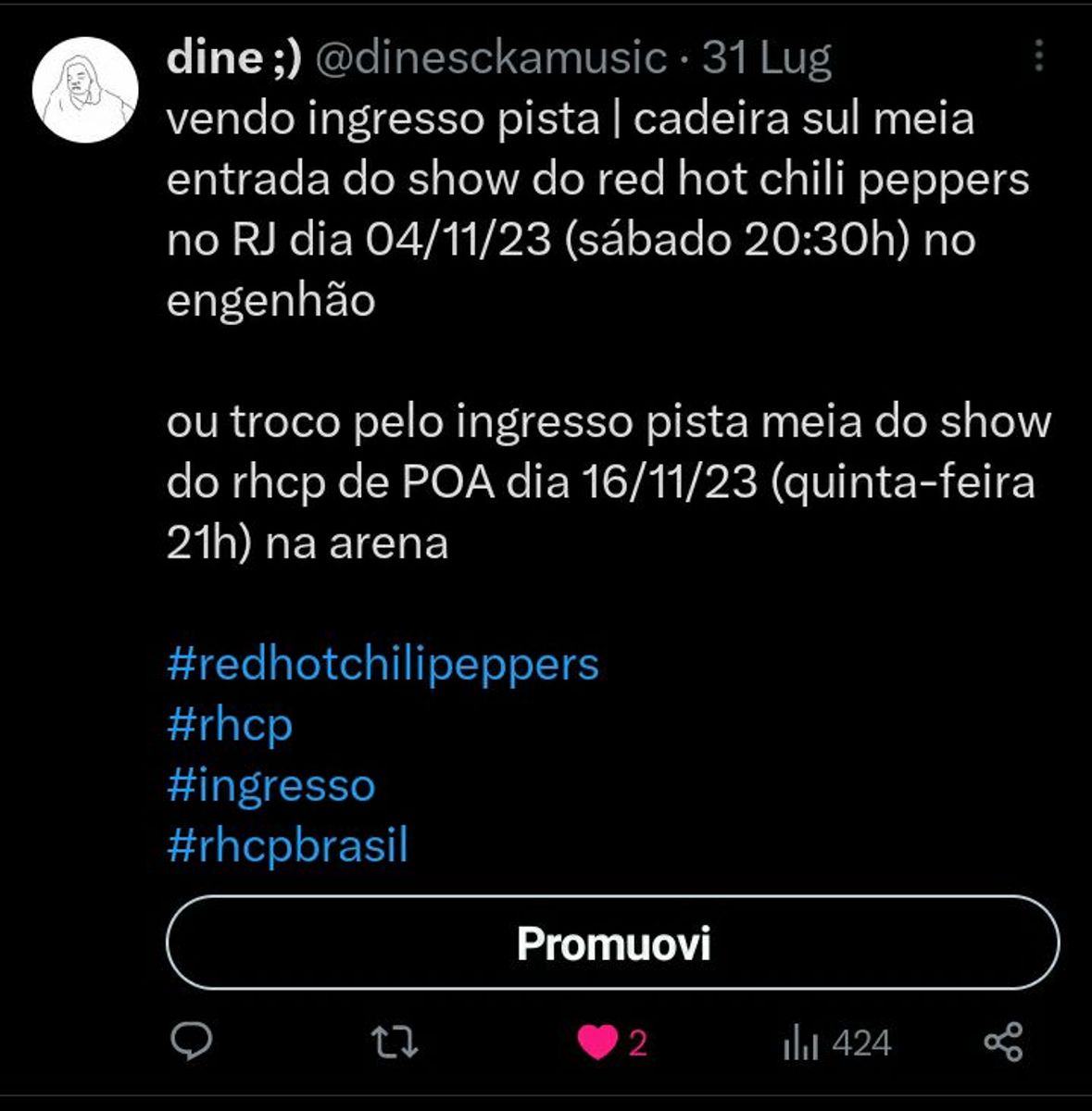 rhcp-rj-ticket-item-de-m-sica-eventim-nunca-usado-91572201-enjoei