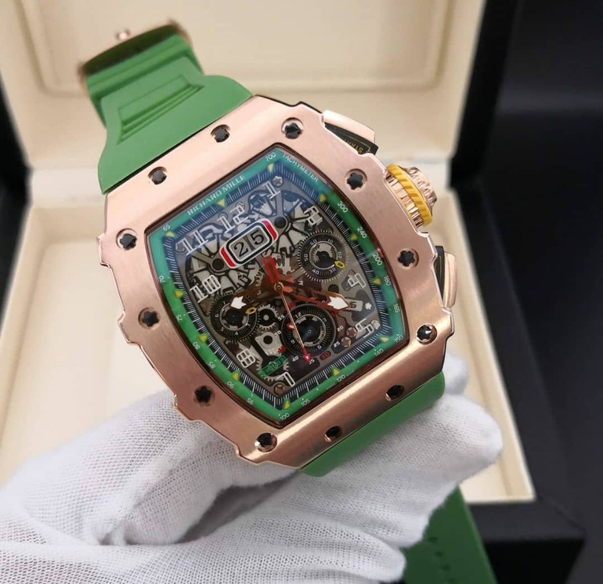 Richard Mille Rel gio Masculino Richard Mille Nunca Usado