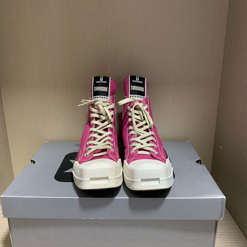 Rick Owens Converse Turbodrk Rosa | Rick Owens Usado 108912956
