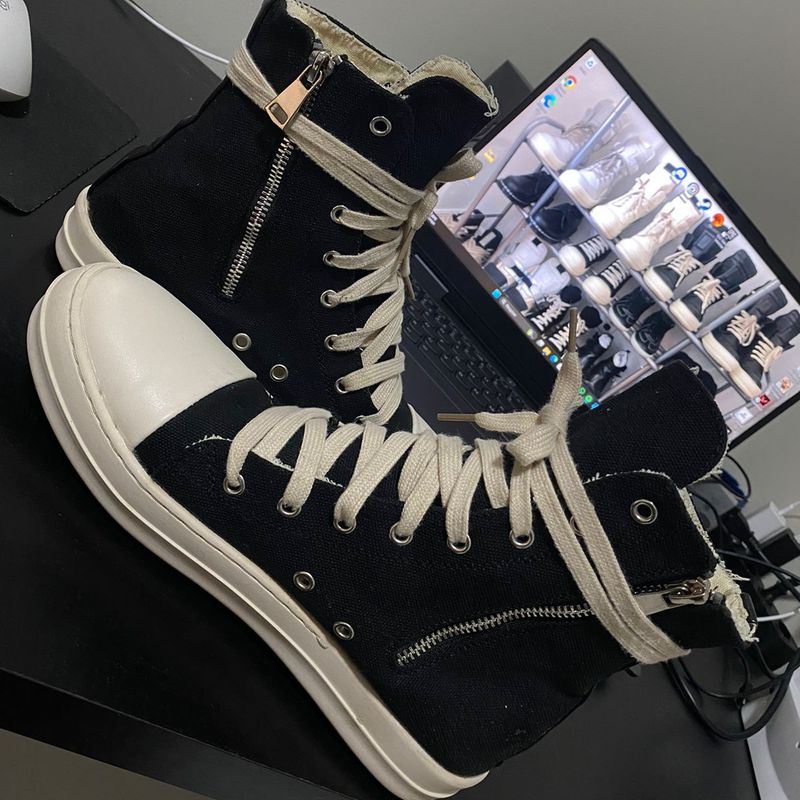 靴 RICK OWENS DRKSHDW 42 Rick Owens Drkshdw 40/42 | Rick Owens Usado 105801329 | enjoei