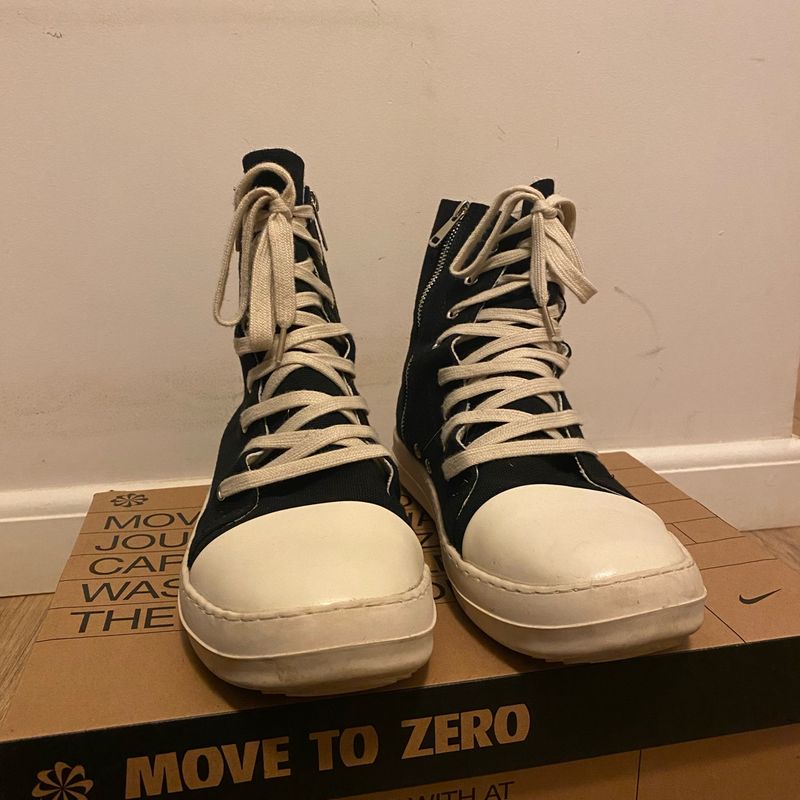 Opium - sneakers boots Rick Owens 風 Rick Owens - Opium | Rick Owens Usado 105583203 | enjoei