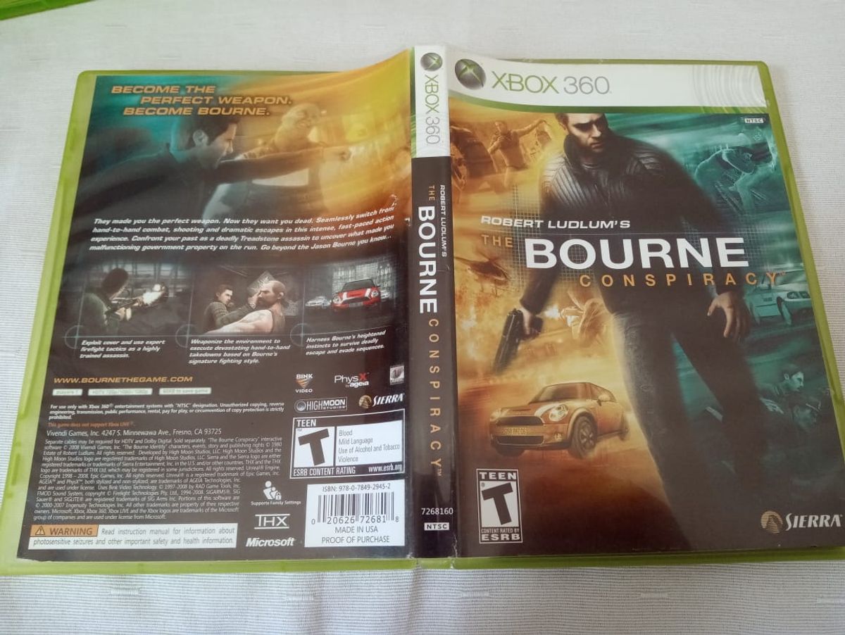 the bourne conspiracy xbox one