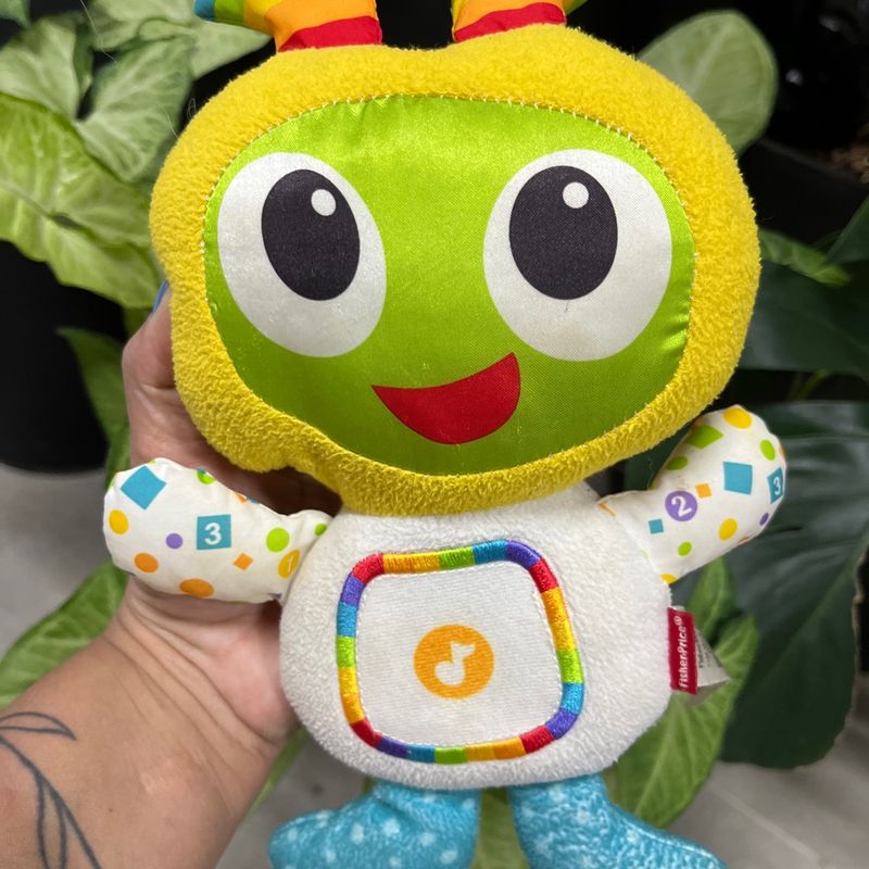 Robô Beatbo Groove &Amp; Glow em Pelúcia Pelúcia Fisher Price