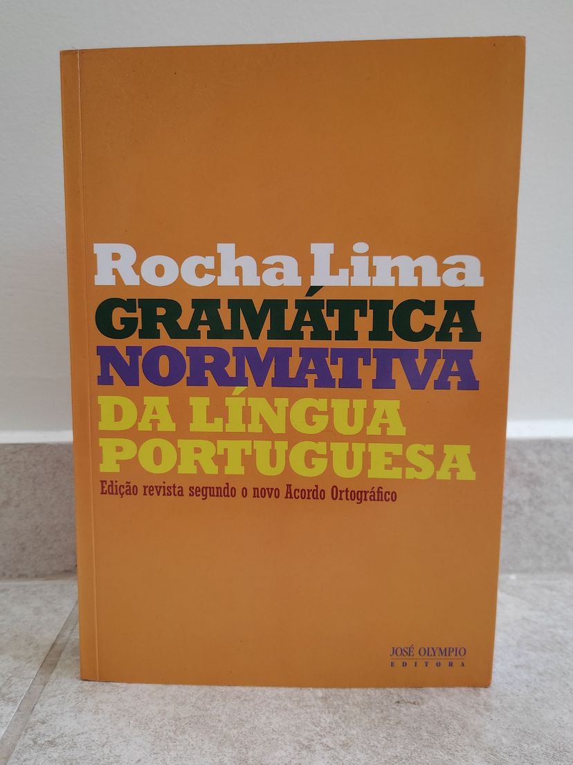 Rocha Lima Gramática Normativa da Língua Portuguesa Edição 53 (ano de ...