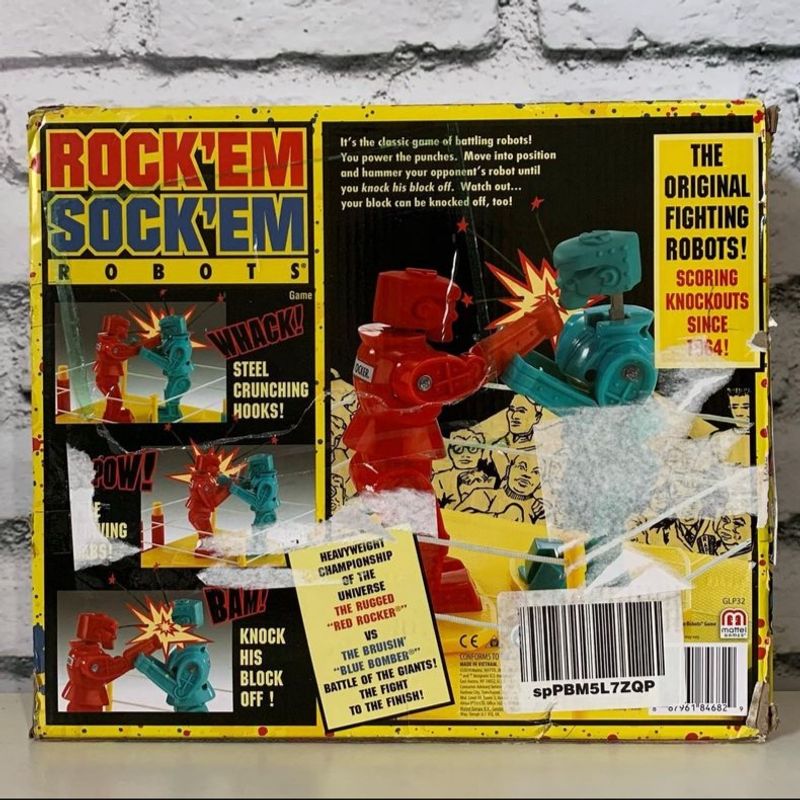 MATTEL ROCK EM SOCK EM ROBOTS