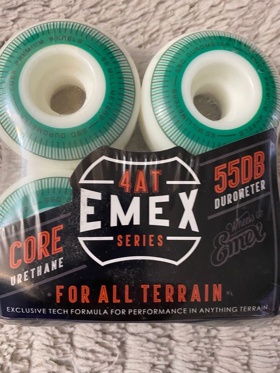 Roda Emex 54mm 4at Core Urethane 55db For All Terrain | Item p/ Esporte ...