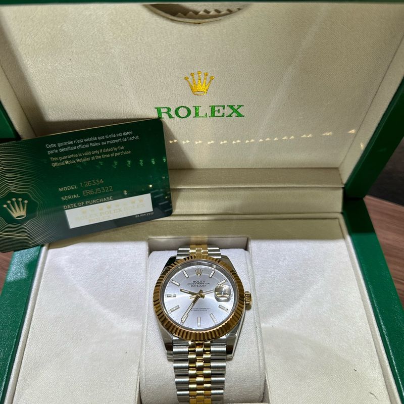 Rolex discount datejust usado