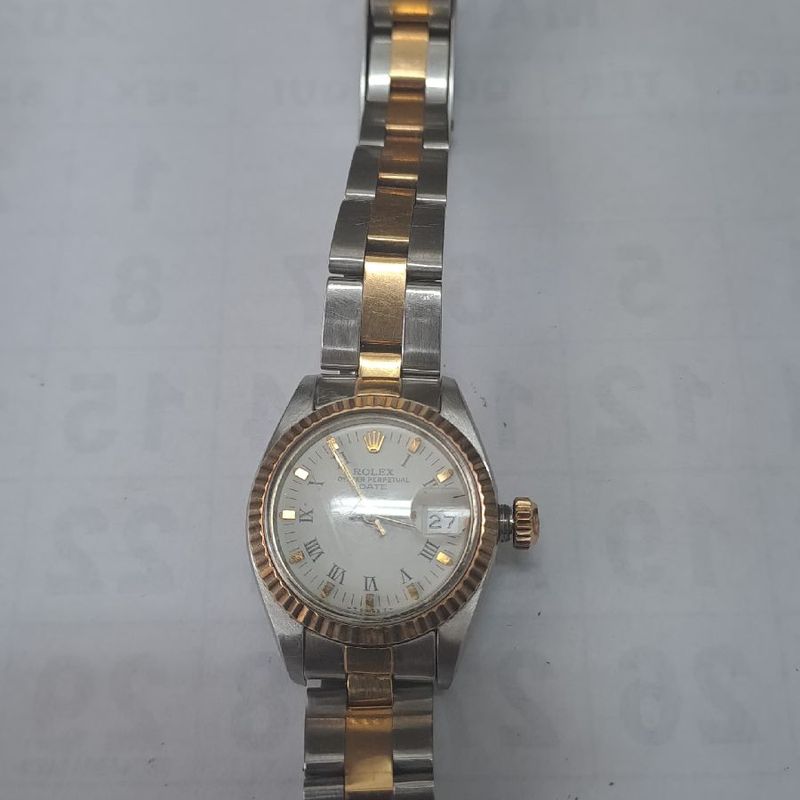 Rolex Oyster Perpetual Date Relogio Feminino Rolex Usado 100708158 enjoei
