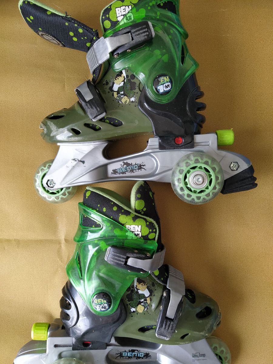 Roller Ben10 Regulável Brinquedo Ben10 Usado 47743538 Enjoei