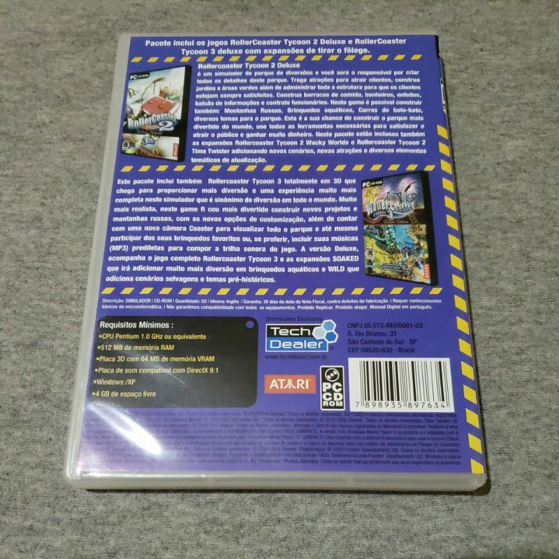 Pacotão de jogos para PC (mídia física) + Pack de jogos da Revista