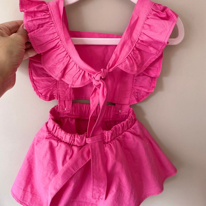 Romper Barbie  Roupa Infantil para Bebê Barbie Usado 87304650