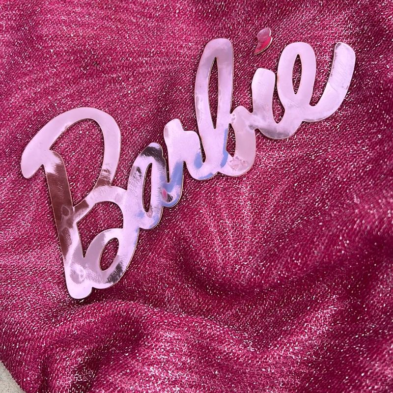 Romper Barbie  Roupa Infantil para Bebê Barbie Usado 87304650