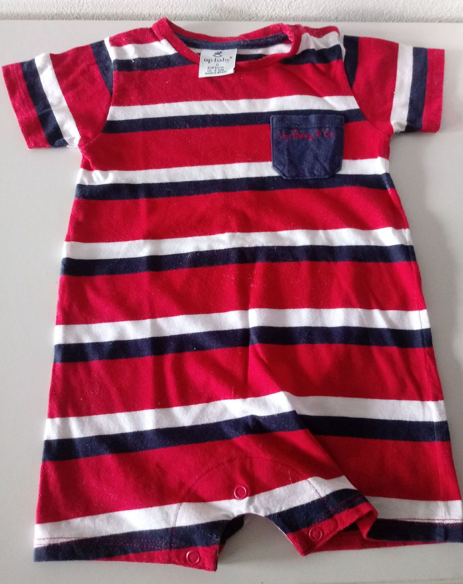 Romper Bebe Masculino Roupa Infantil Para Menino Up Baby Usado Enjoei