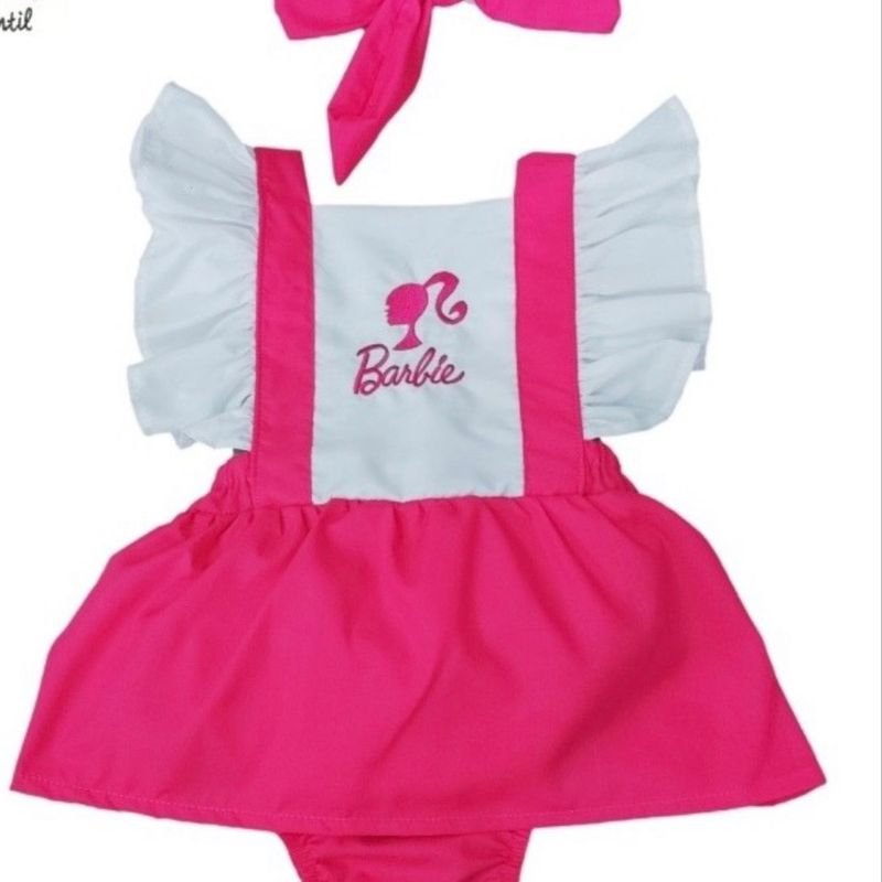 Romper Barbie  Roupa Infantil para Bebê Barbie Usado 87304650