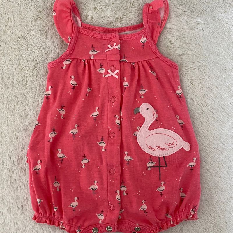 Carter's best sale flamingo romper