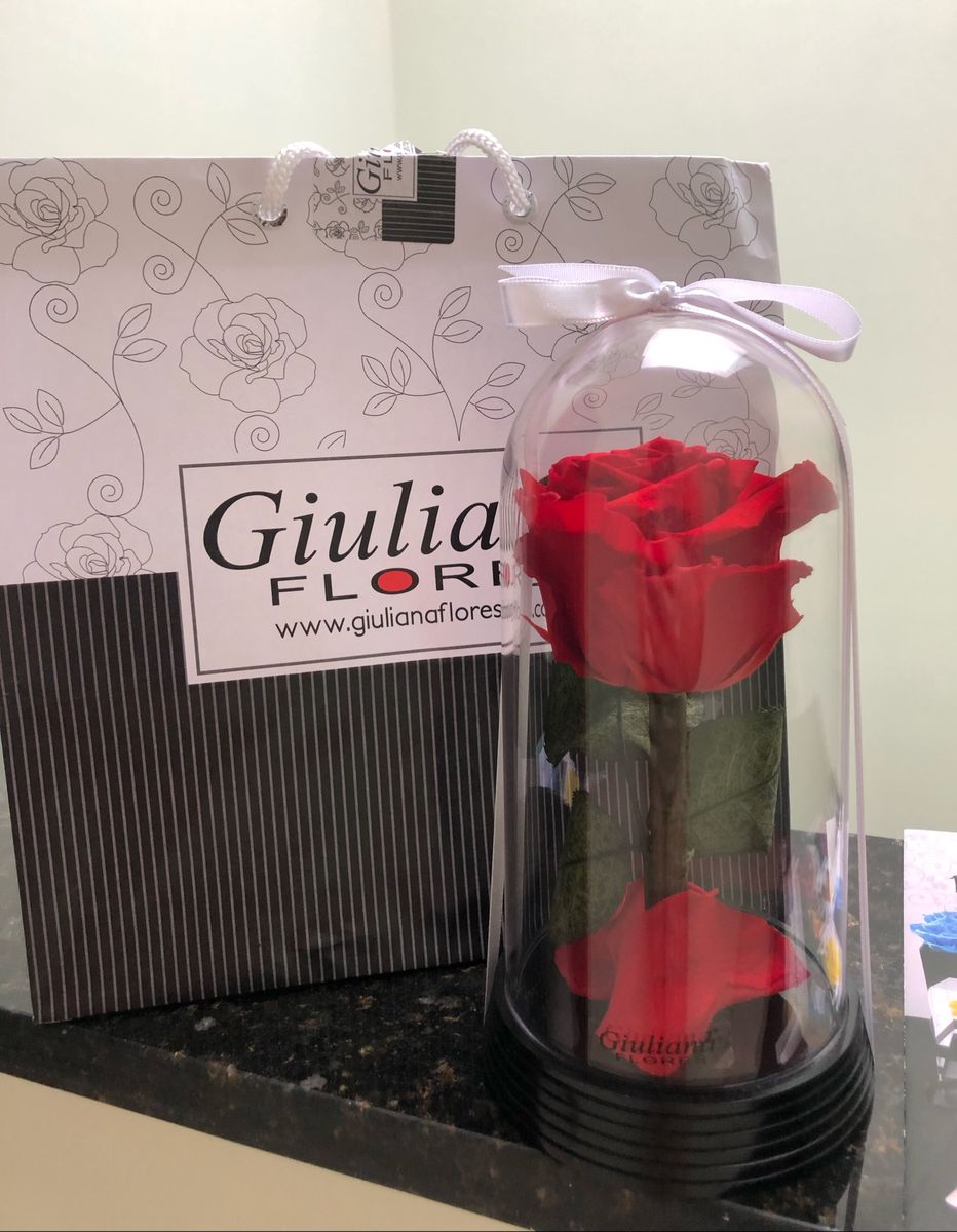 Rosa Encantada Bela e a Fera | Produto Feminino Giuliana Flores Usado ...