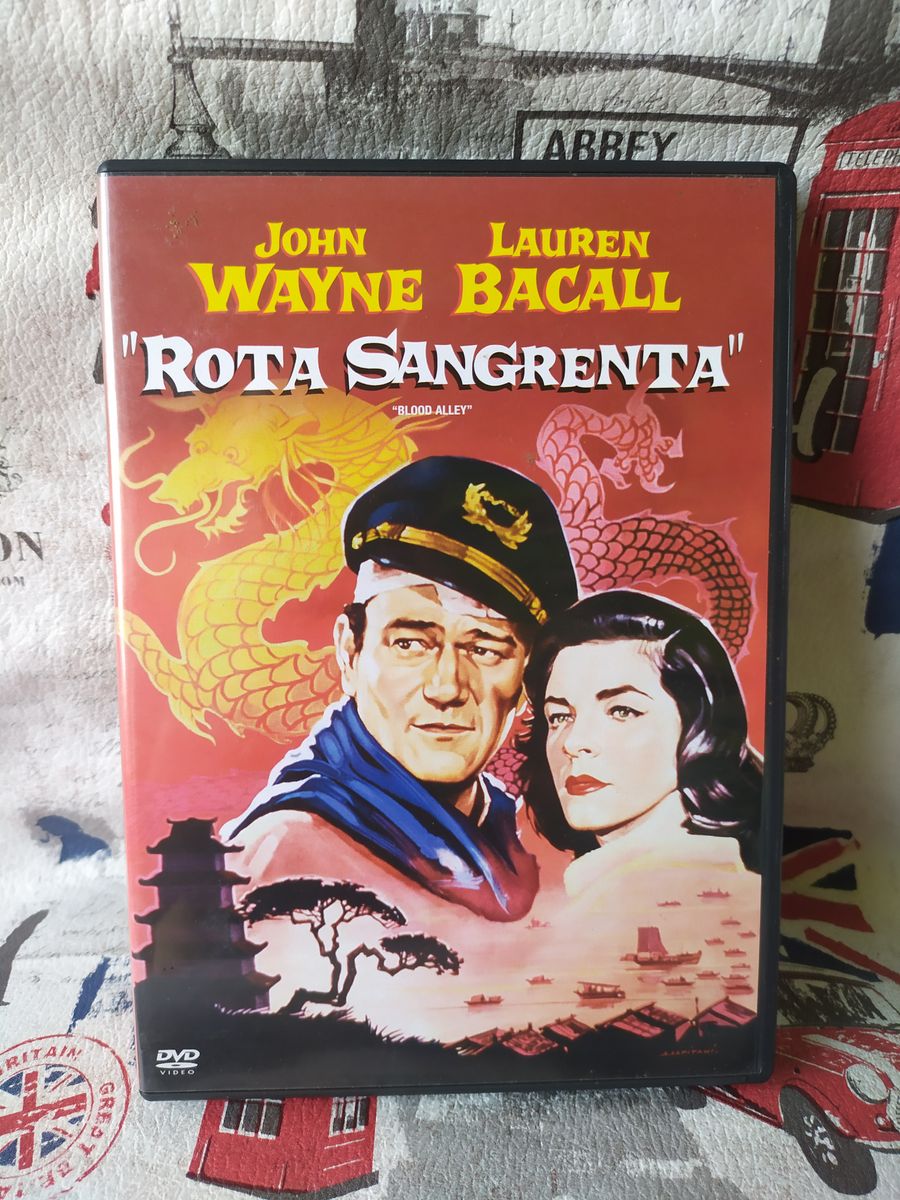 Rota Sangrenta 1955 John Wayne | Filme e Série Dvd Usado 93917810 | enjoei