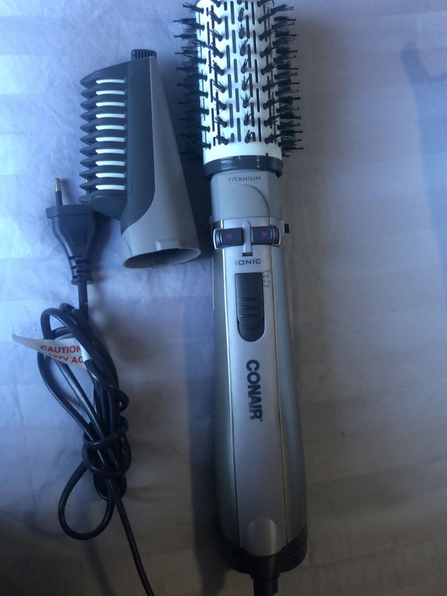 Rotating Air Brush Titanium Produto Feminino Conair Usado 48778286