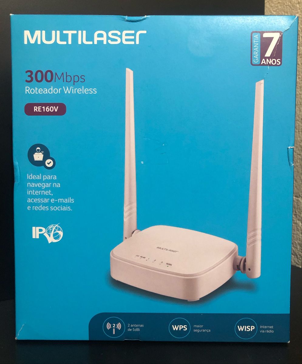 Roteador Multilaser 300mbps | Item Info & Eletro Multilaser Usado ...