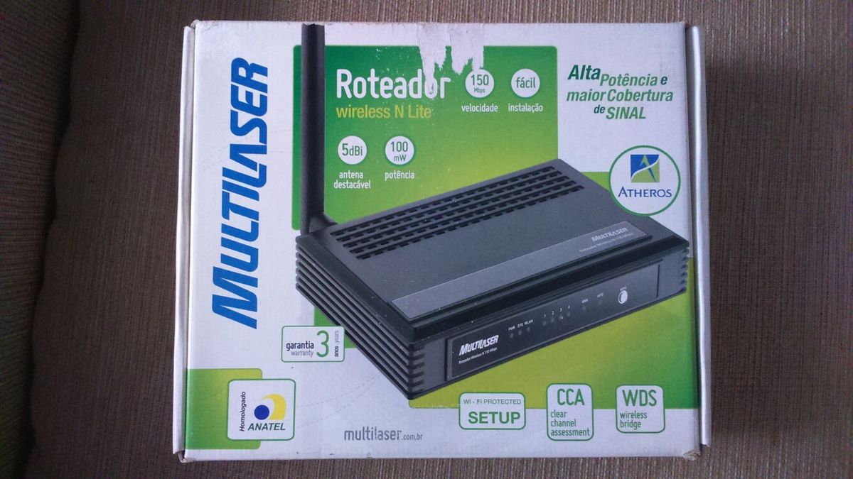 Roteador Wireless N 150 Mbps - Multilaser | Item Info & Eletro ...