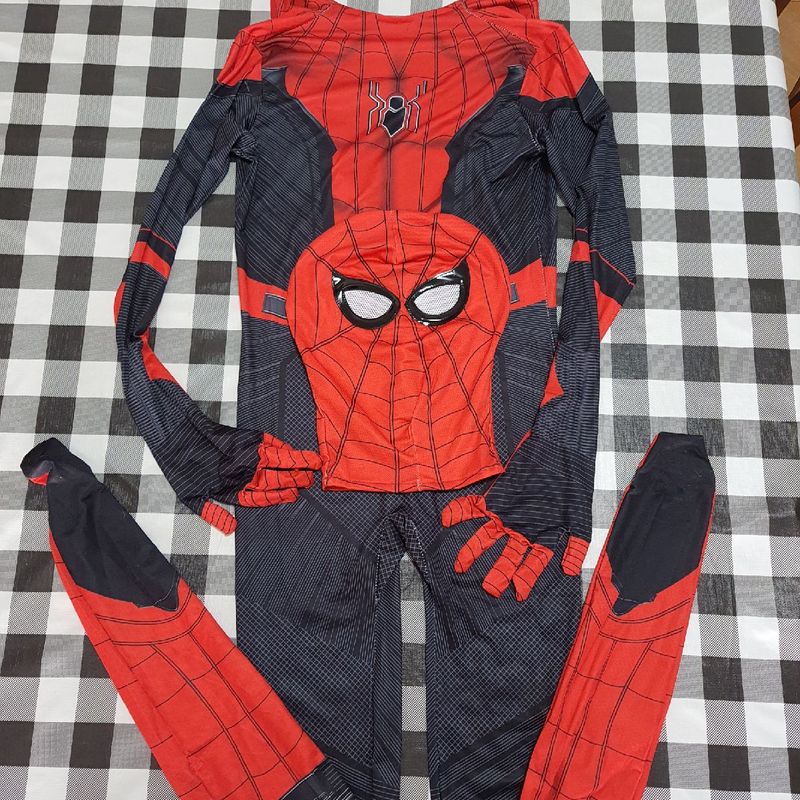 Cosplay Homem-Aranha, Produto Masculino Nunca Usado 40954232